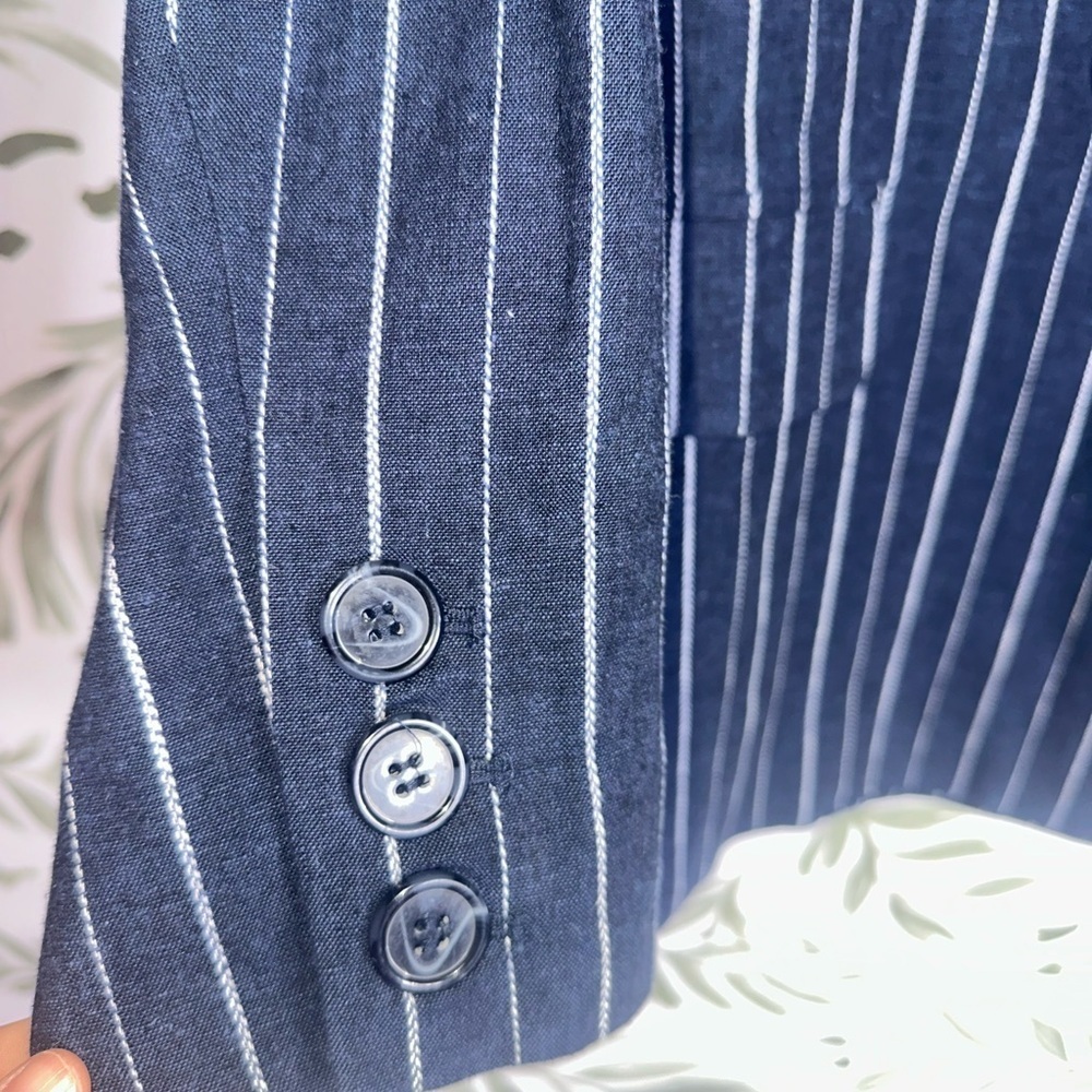 FREE PEOPLE Pinstripe Ashby Blazer - Picture 6 of 9